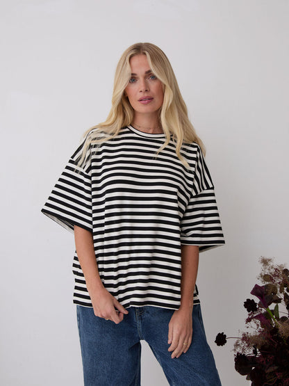 Sara Stripe Super Soft T-Shirt